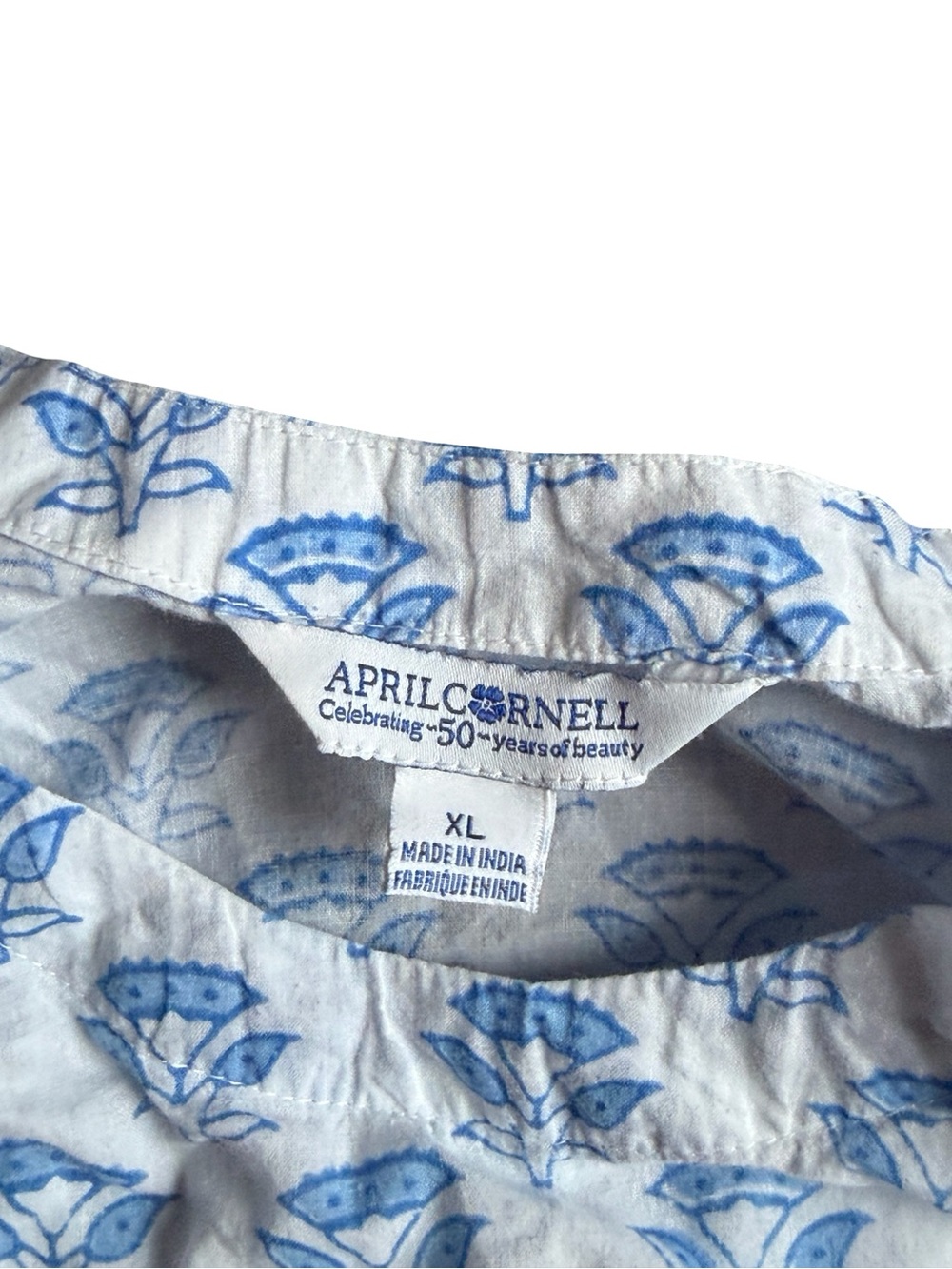April Cornell Indigo Mori Midi Dress - Picture 5 of 6